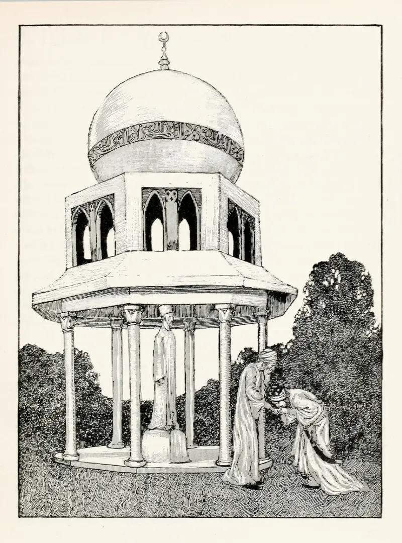Forty-four Turkish fairy tales Pl 32 av Willy Pogany