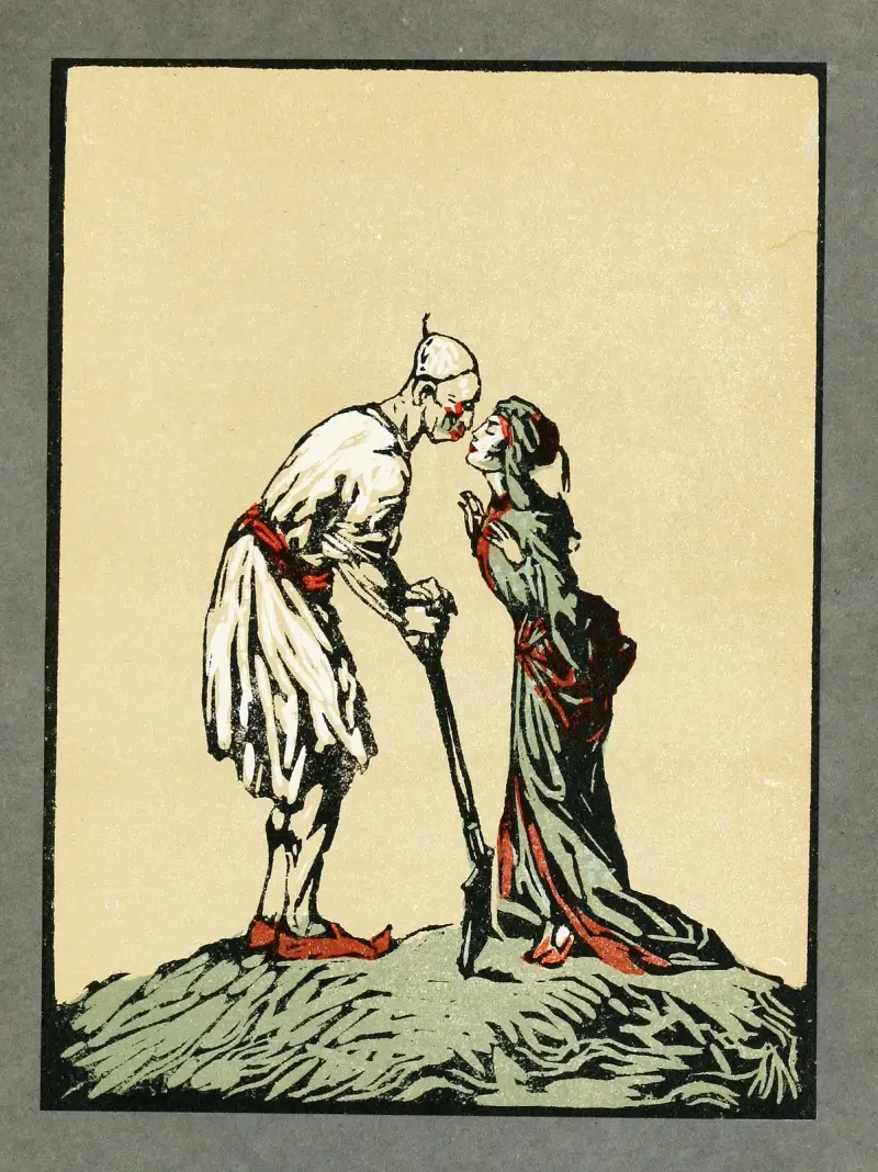 Forty-four Turkish fairy tales Pl 38 av Willy Pogany