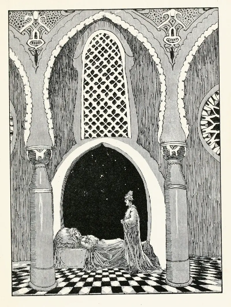 Forty-four Turkish fairy tales Pl 42 av Willy Pogany