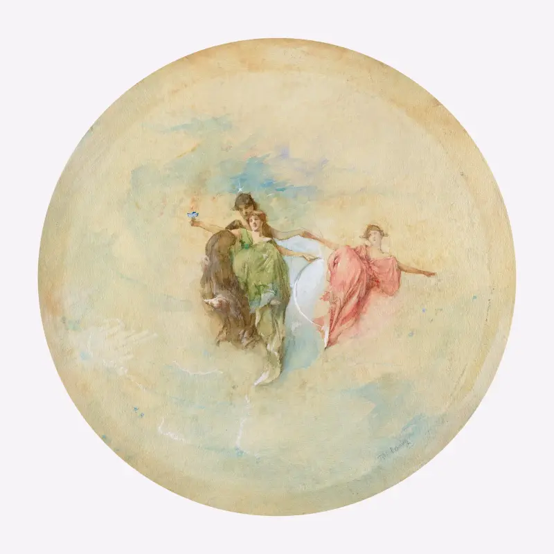 Úsvit, Thomas Wilmer Dewing