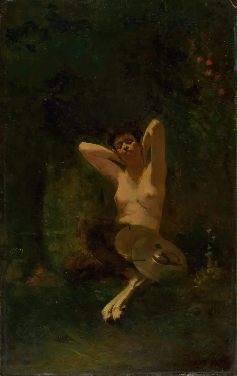 Faun av Thomas Wilmer Dewing