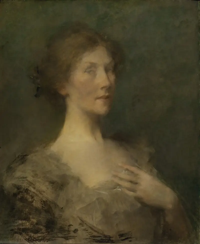 Portrait of a Lady av Thomas Wilmer Dewing