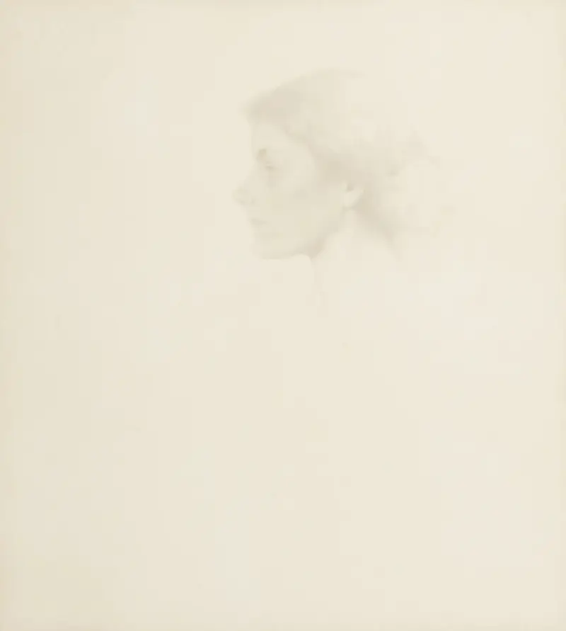 Portrait of a Woman av Thomas Wilmer Dewing