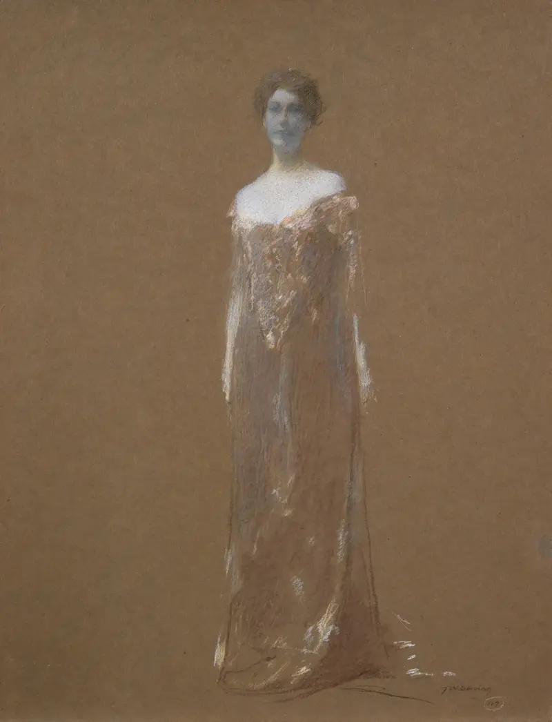 Das Abendkleid von Thomas Wilmer Dewing