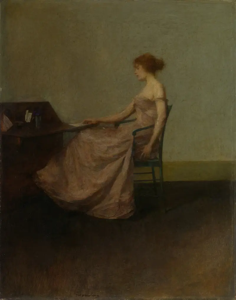 The Letter, Thomas Wilmer Dewing
