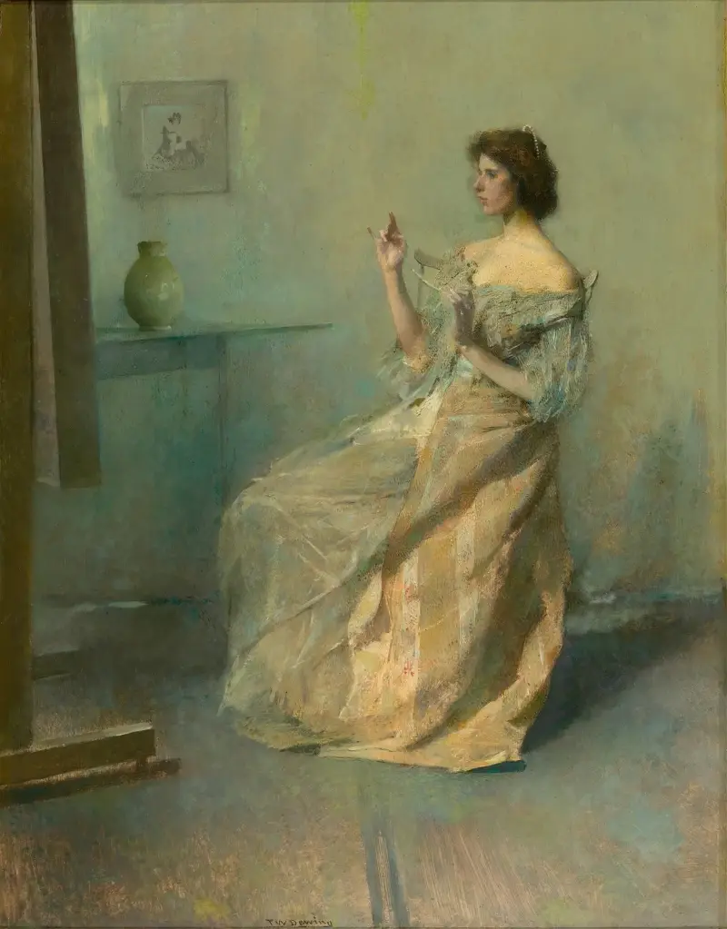 Náhrdelník, Thomas Wilmer Dewing