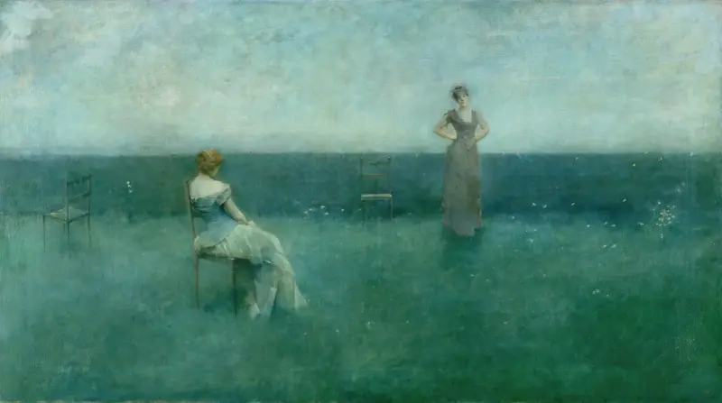 The Recitation von Thomas Wilmer Dewing