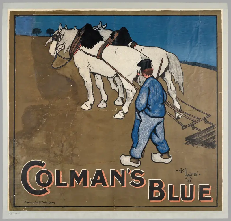 Colman’s blue von Cecil Charles Windsor Aldin