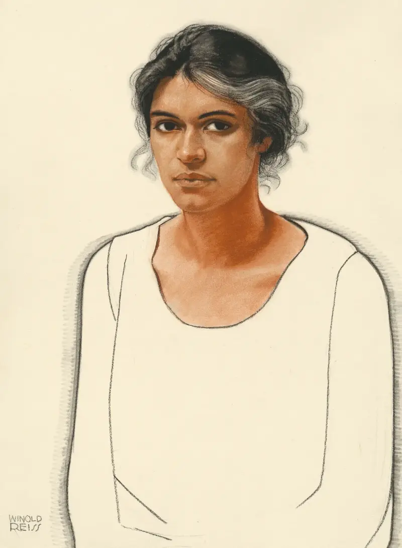 Elise J. McDougald av Winold Reiss