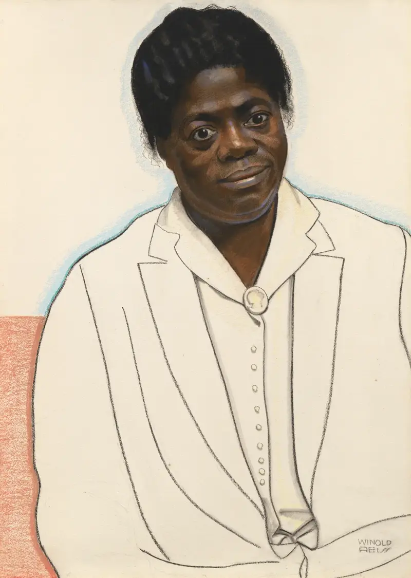 Mary McLeod Bethune av Winold Reiss