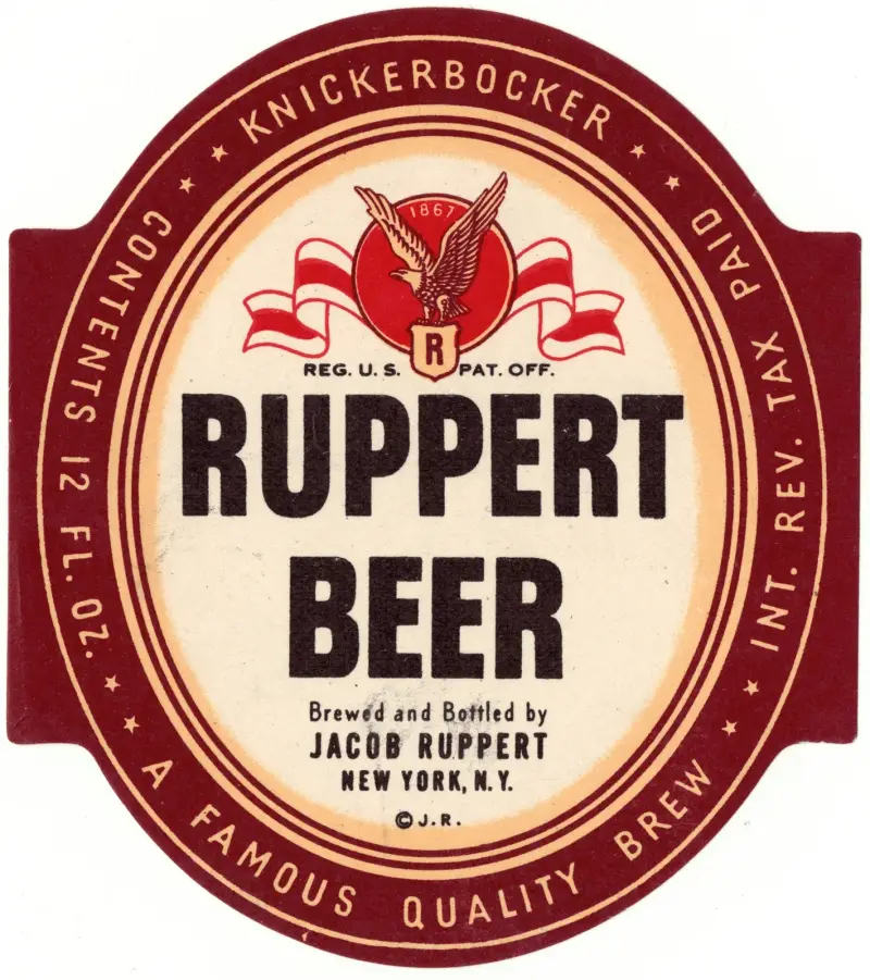 Ruppert Beer Label av Winold Reiss