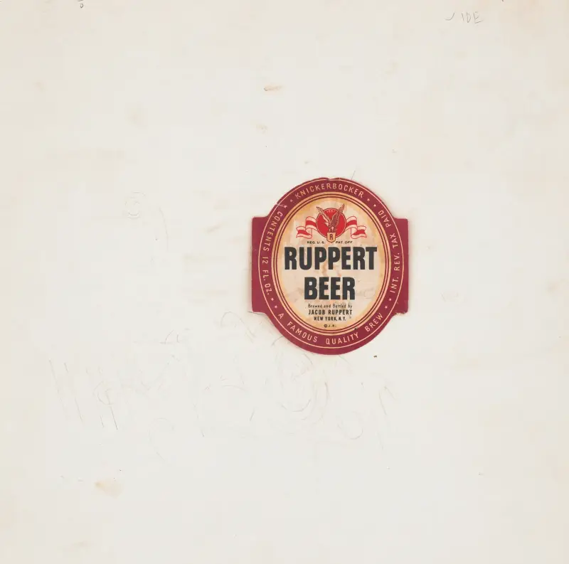 Ruppert Beer Label av Winold Reiss