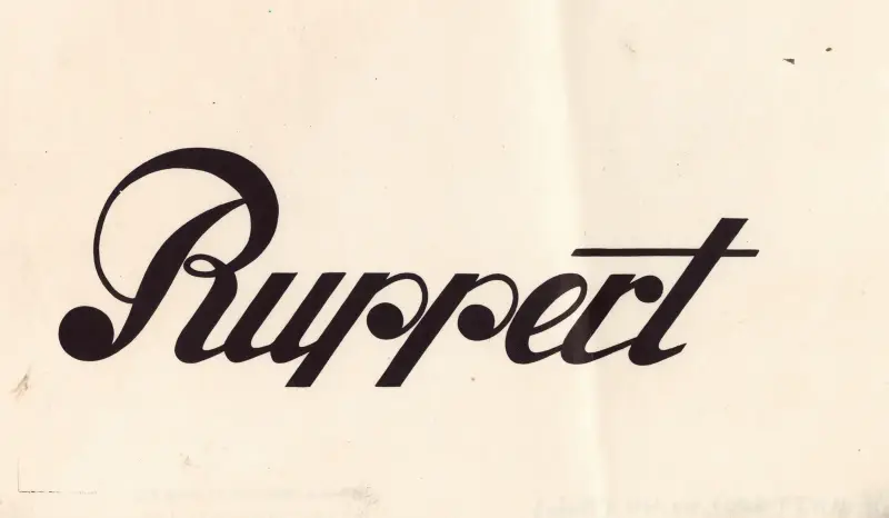 Stylizowane logo piwa Ruppert, 1935 – nr 2, Winold Reiss