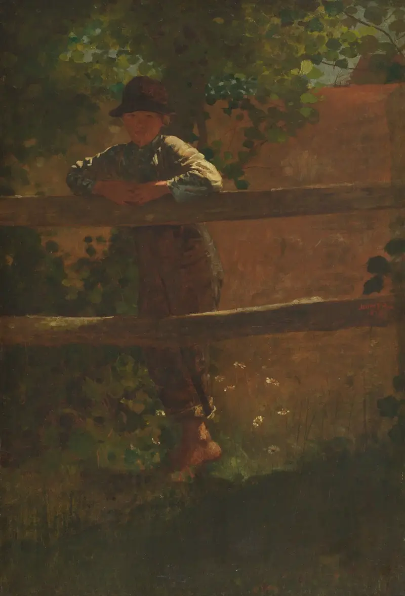 A Country Lad av Winslow Homer