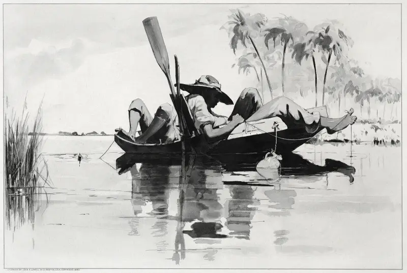 A Fishing Party av Winslow Homer