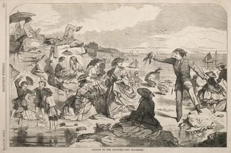 August auf dem Land – an der Küste von Winslow Homer