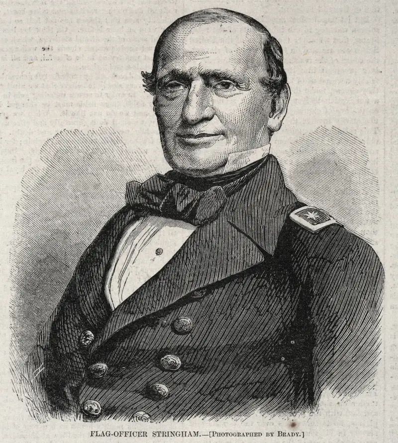 Flag Officer Stringham, Winslow Homer