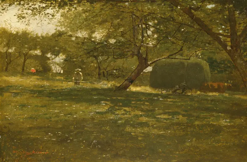 Scena żniw, Winslow Homer
