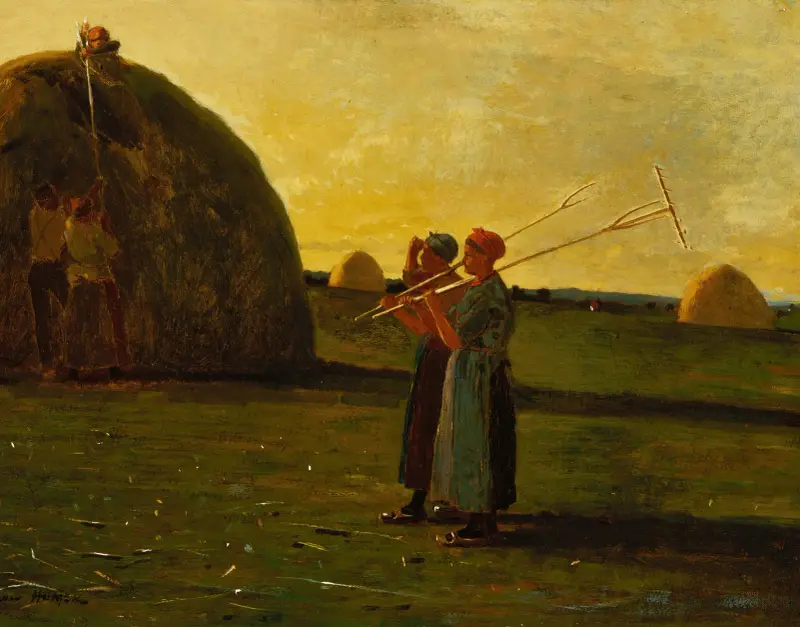 Sběrači sena, Winslow Homer