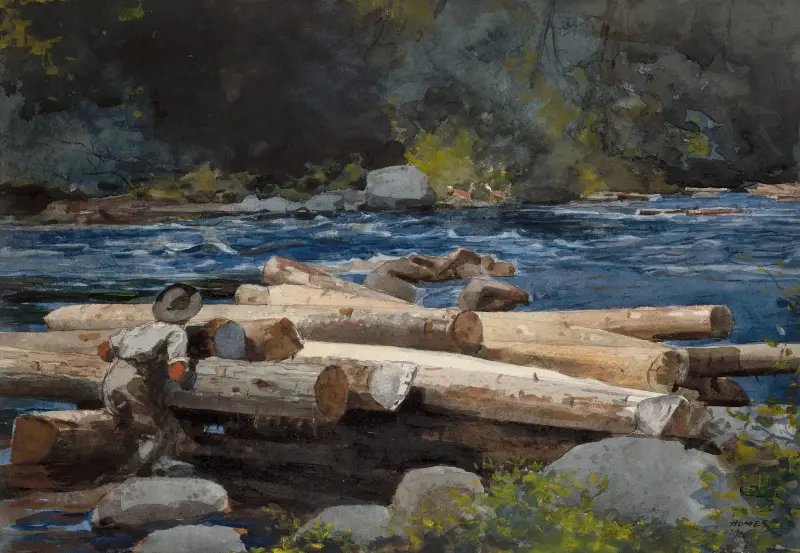 Rzeka Hudson, Winslow Homer