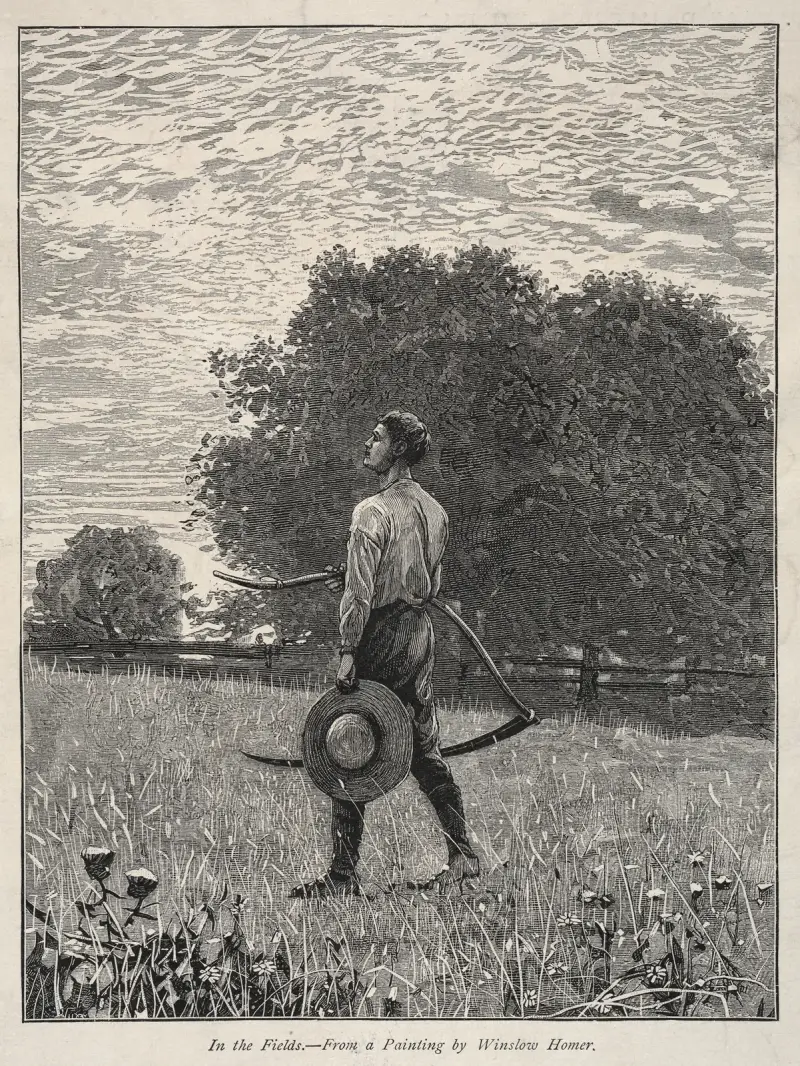 Na polach, Winslow Homer