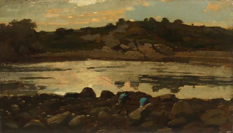 Lobster Cove, Manchester, Massachusetts av Winslow Homer