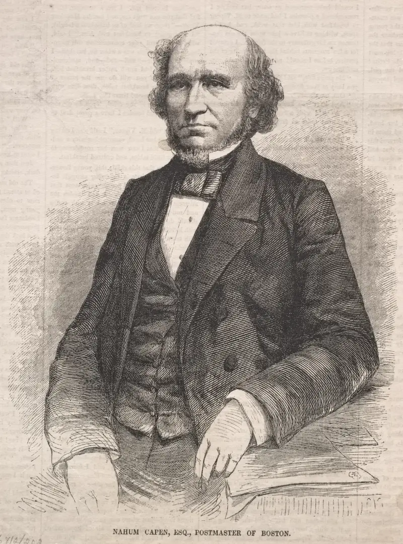 Nahum Capen, Esq., postmästare i Boston av Winslow Homer
