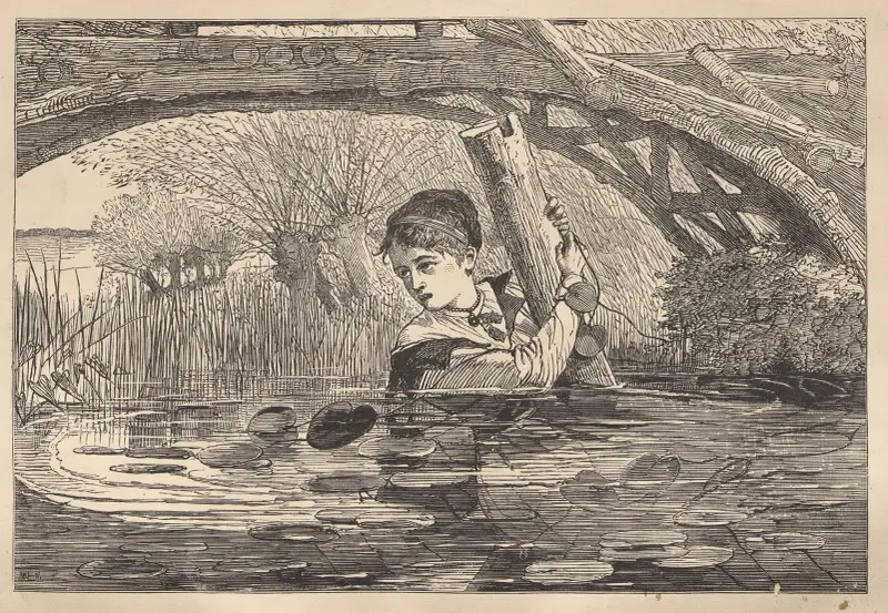 ‘Orrin, Make Haste, I Am Perishing’ av Winslow Homer