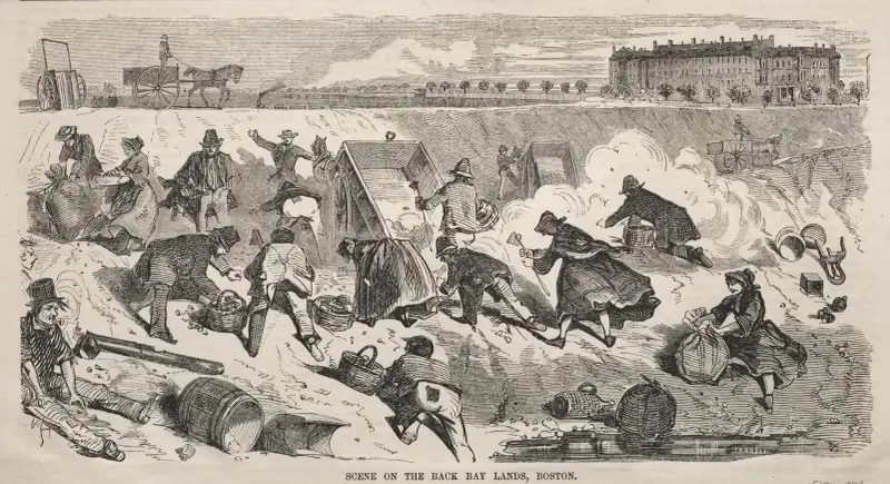 Scene on the Back Bay Lands, Boston av Winslow Homer