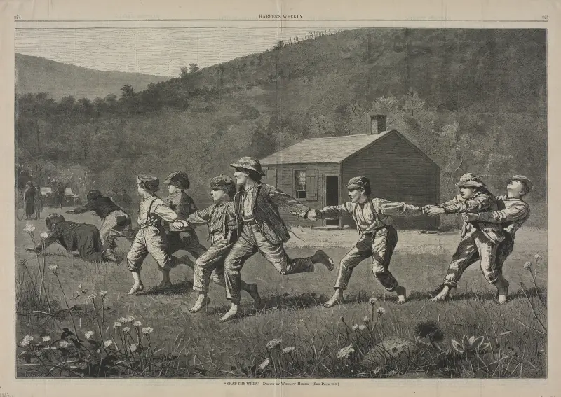 Snap-the-Whip von Winslow Homer