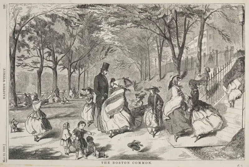 Der Boston Common von Winslow Homer