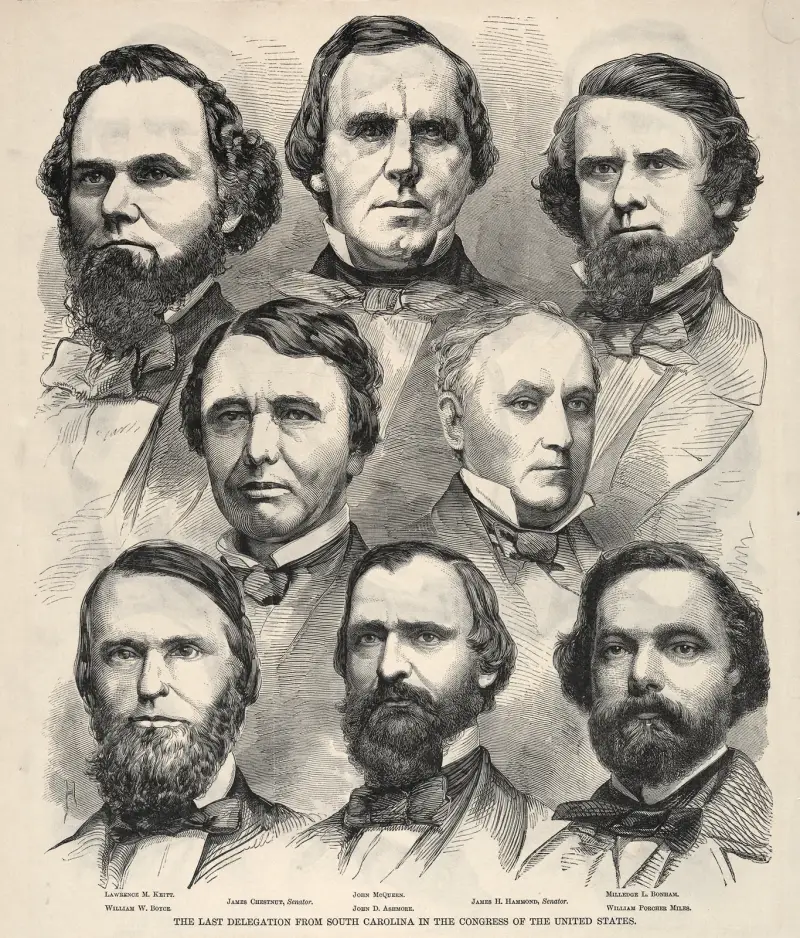 The Last Delegation from South Carolina in the Congress of the United States av Winslow Homer