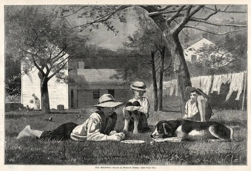 Południowy odpoczynek, Winslow Homer