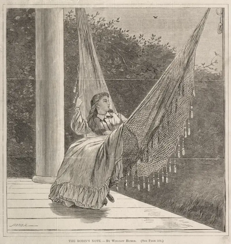 Pěvcovo znění, Winslow Homer