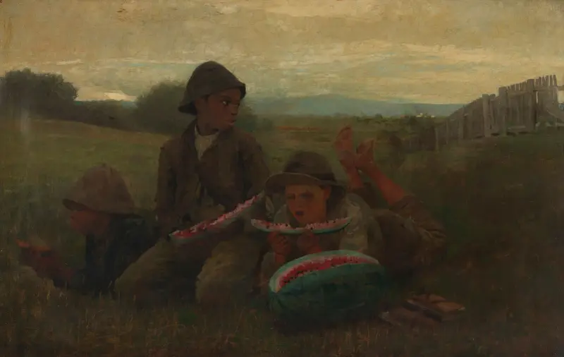 The Watermelon Boys av Winslow Homer
