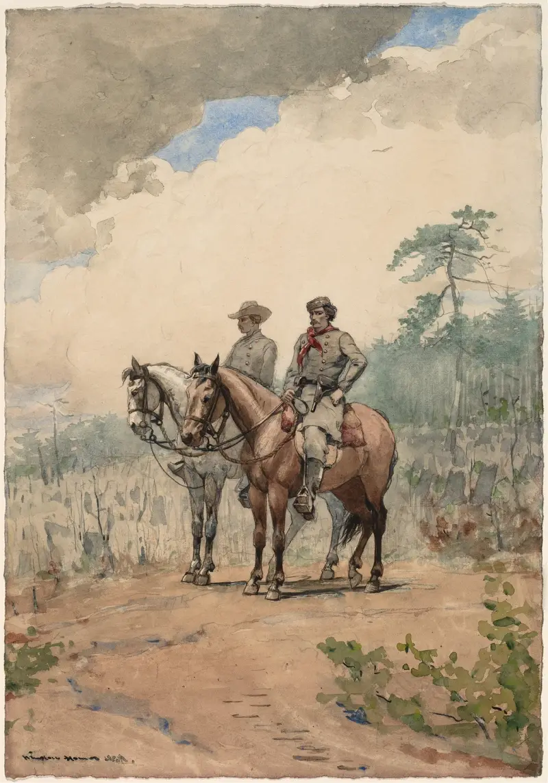 Dva zvědové, Winslow Homer