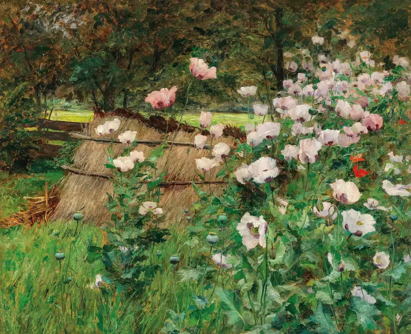 V selské zahradě, Olga Wisinger-Florian