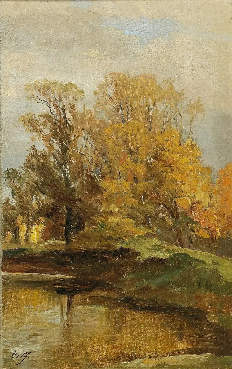 Studium krajobrazu, Olga Wisinger-Florian