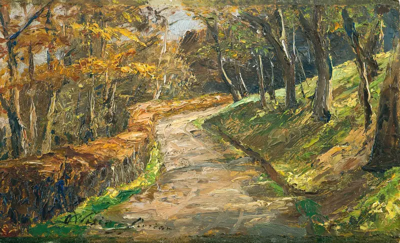 Cesta na počátku jara, Olga Wisinger-Florian