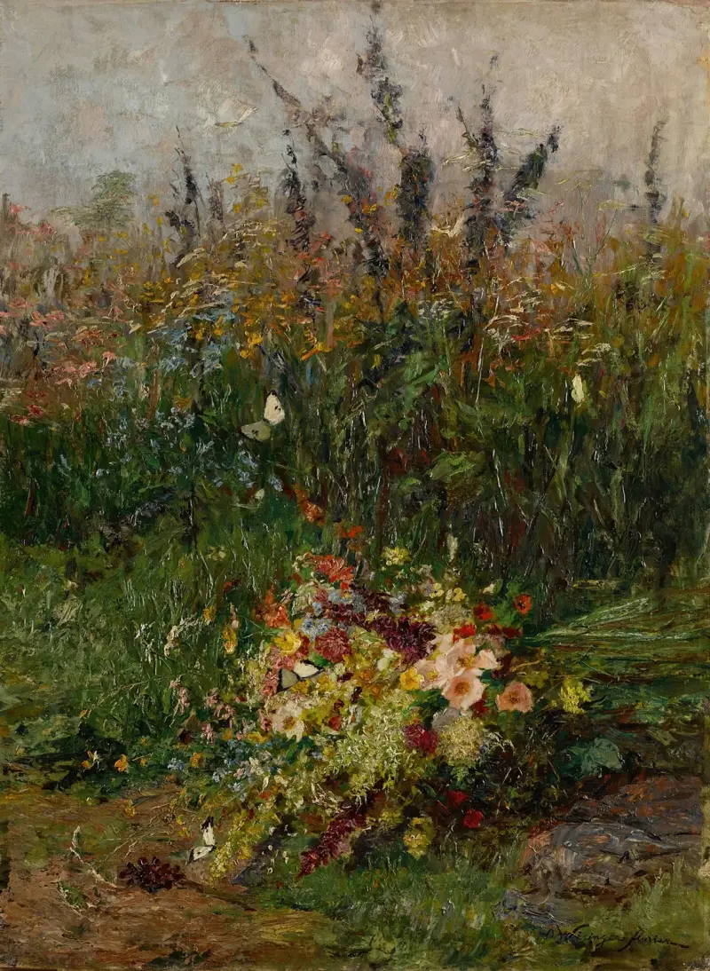 Summer Flowers of the Field av Olga Wisinger-Florian
