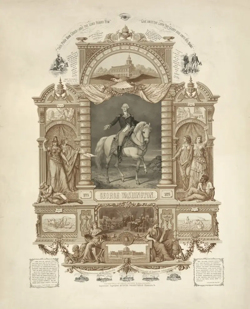 George Washington, 1876 von Wittemann Bros.