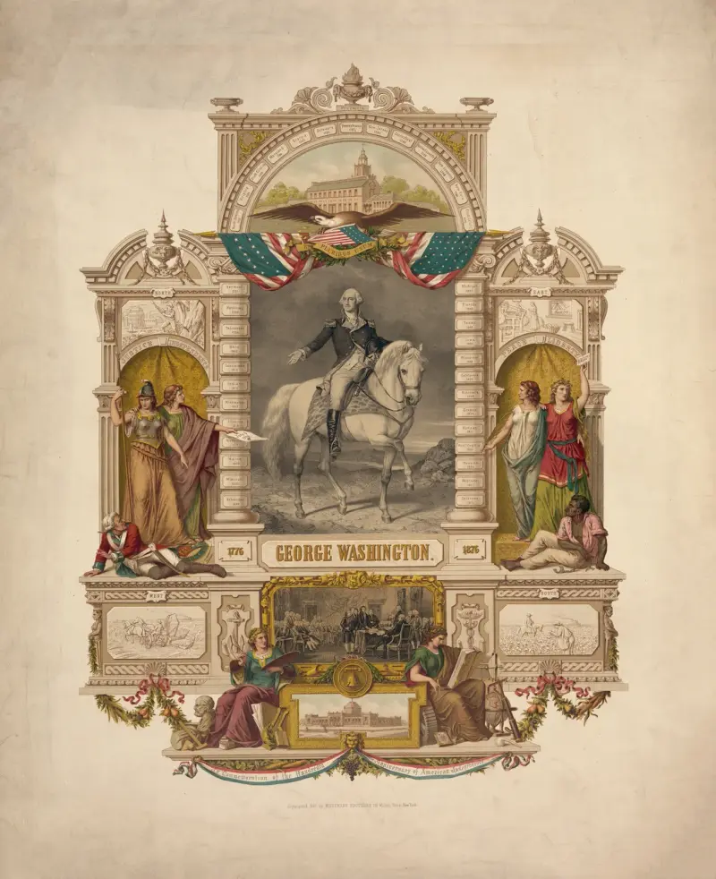 George Washington, 1877 von Wittemann Bros.