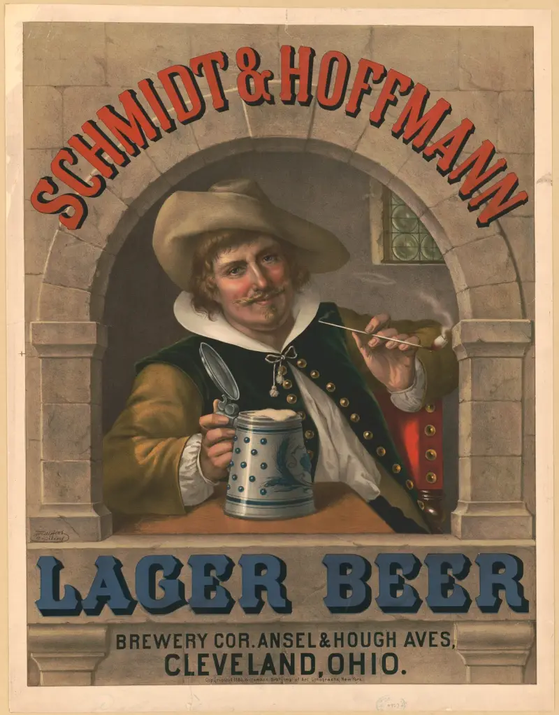 Schmidt & Hoffmann Lagerbier, 1880 – Nr. 1 von Wittemann Bros.
