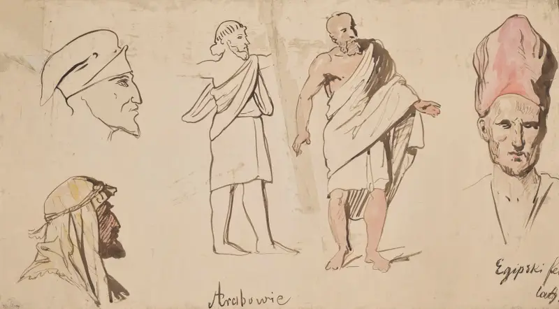 Stroje arabskie i egipskie, Wojciech Gerson