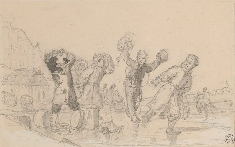 Dzieci na lodowisku, Wojciech Gerson