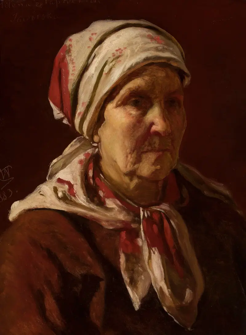 Porträt der Helena Jaworska, geborene Rapacka von Wojciech Gerson