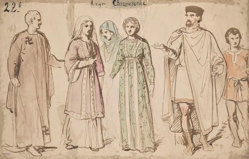 Rzymskie stroje chrześcijańskie, Wojciech Gerson