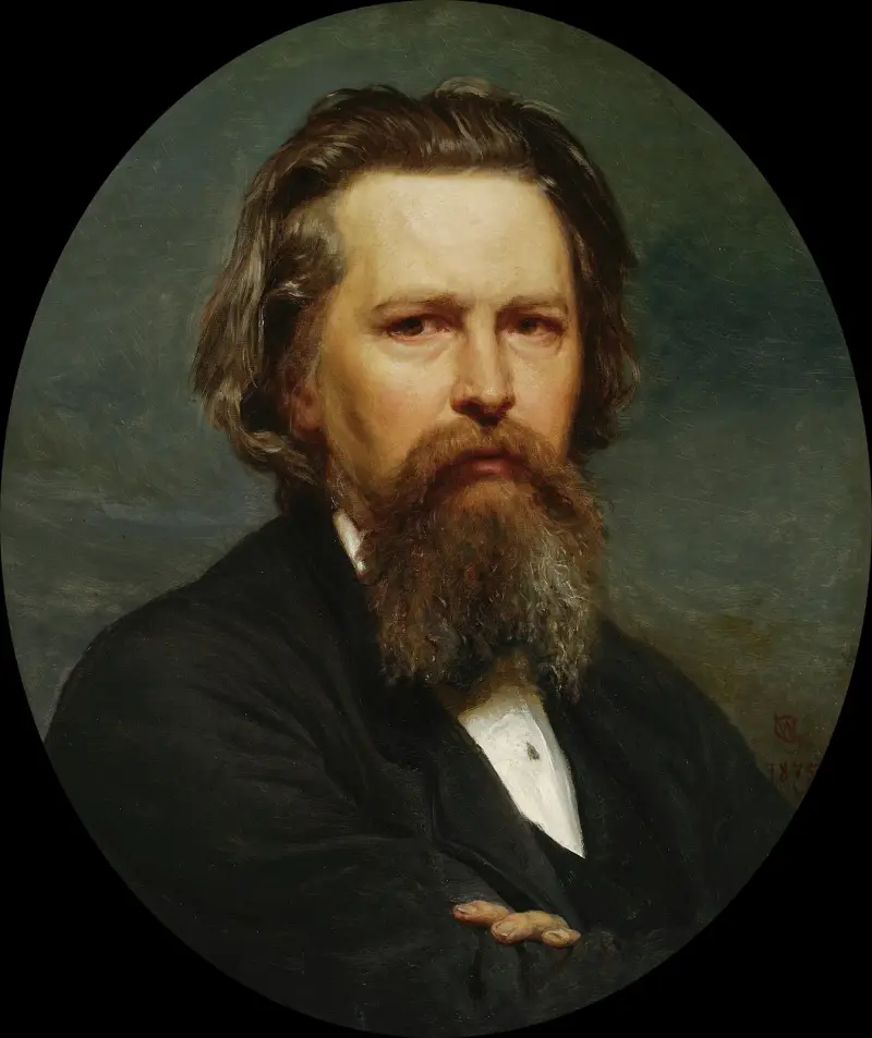 Autoportret, 1875, Wojciech Gerson