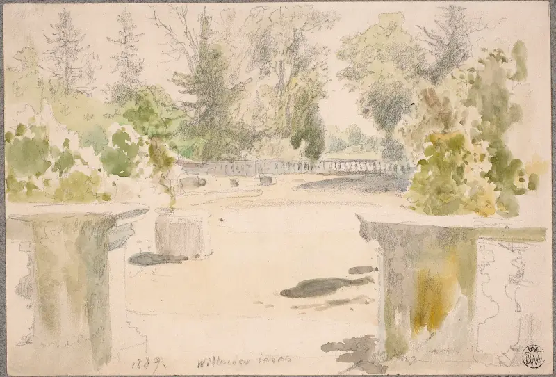 Terrasse in Wilanów von Wojciech Gerson