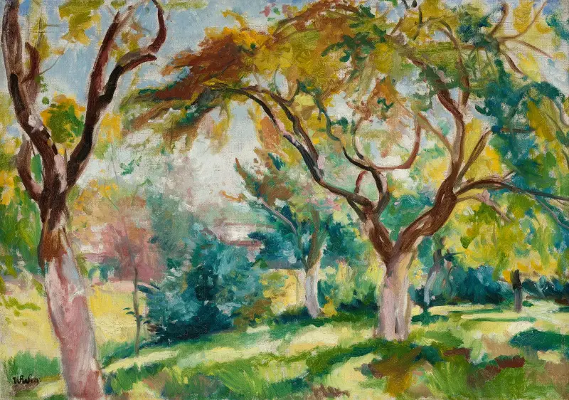 Äppelträd av Wojciech Weiss